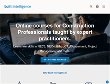Tablet Screenshot of builtintelligence.com